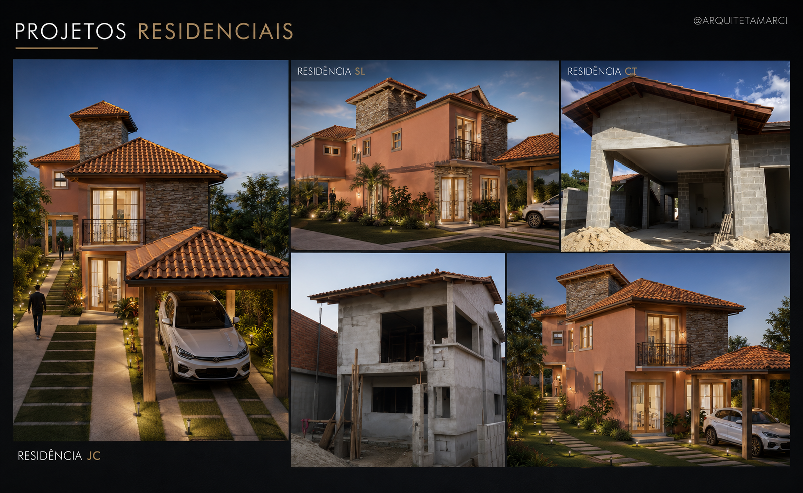 Projetos Residenciais (Arq Marcilene)